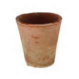 Aged Terracotta Round Flower Pot