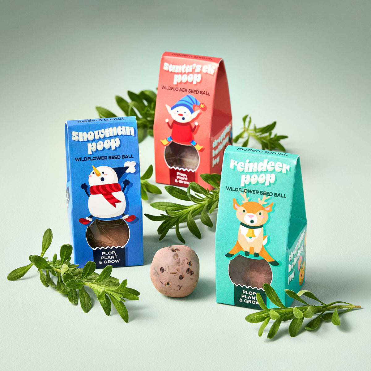 Jingle Plops Stocking Stuffer | Reindeer