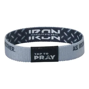 Tap To Pray® Wristband – Iron Sharpens Iron