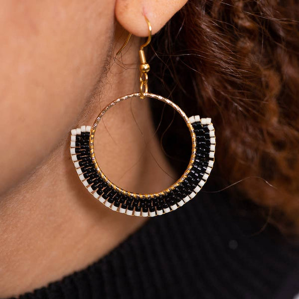 Mimosa Bead Earring