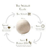 Organic Wool Dryer Balls Set Of 6