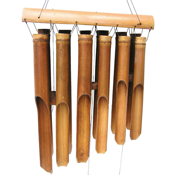 Double Antique Bamboo Wind Chime