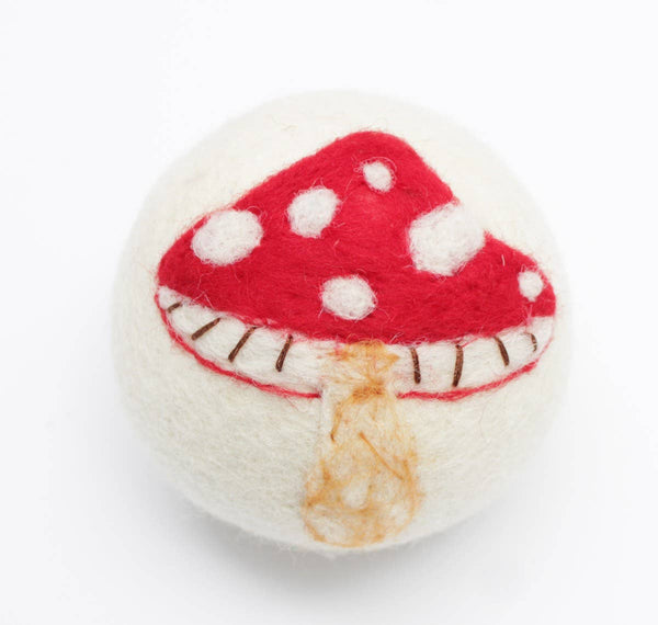 Mushroom Eco Wool Dryer Balls Fair Trade