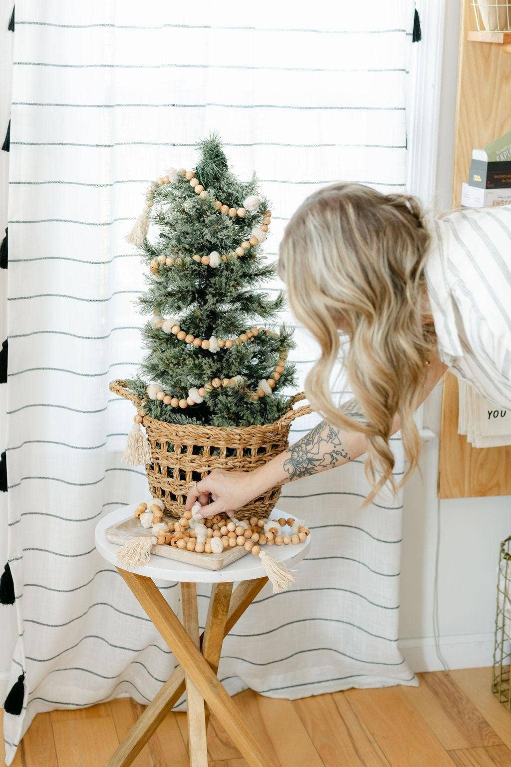 Pom + Bead Garland