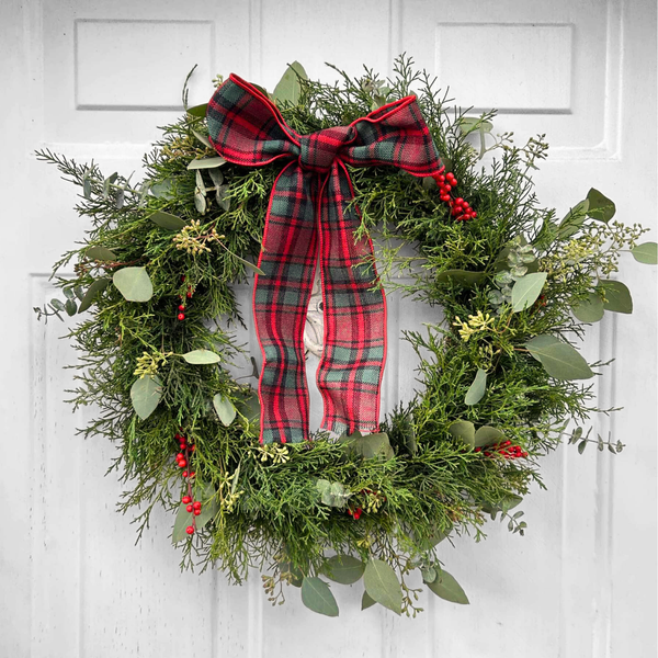 Real Handmade Christmas Wreaths | PREORDER