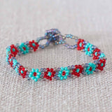 Kids's Flower Bracelet - Colors Vary