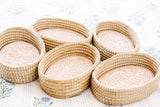 Oval Ivy Swirls Bread Warmer Basket