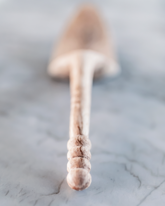 Hand Carved Wooden Spoon- Faye Pie Server