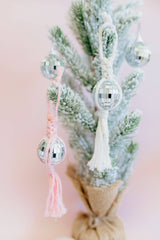 Pink Disco Ball Ornament