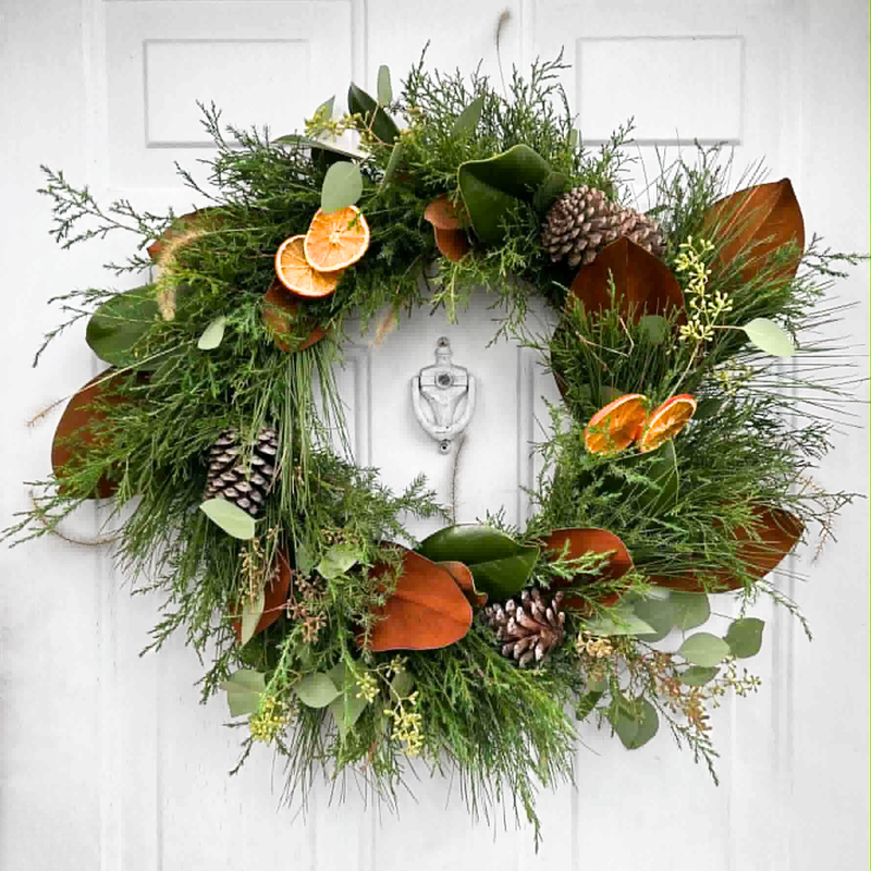 Real Handmade Christmas Wreaths | PREORDER