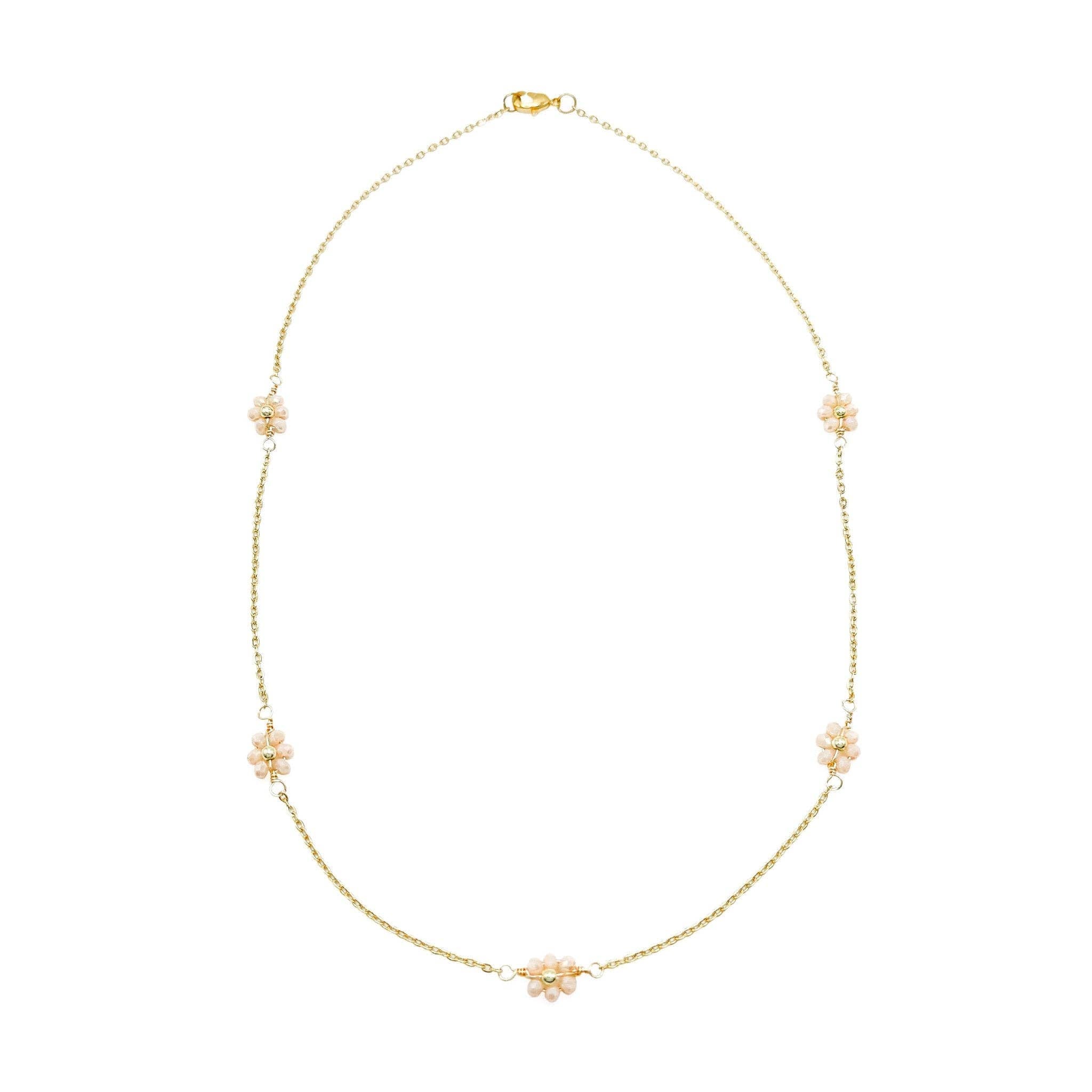 Daisy Gold Necklace