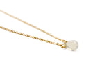 Mini Teardrop Moonstone Necklace