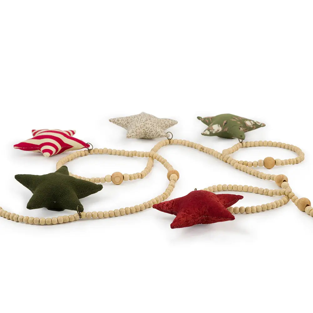Fabric Star Garland