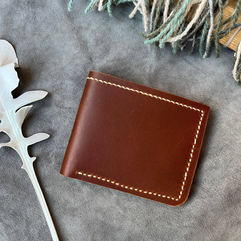 Bifold Wallet-Dark Brown