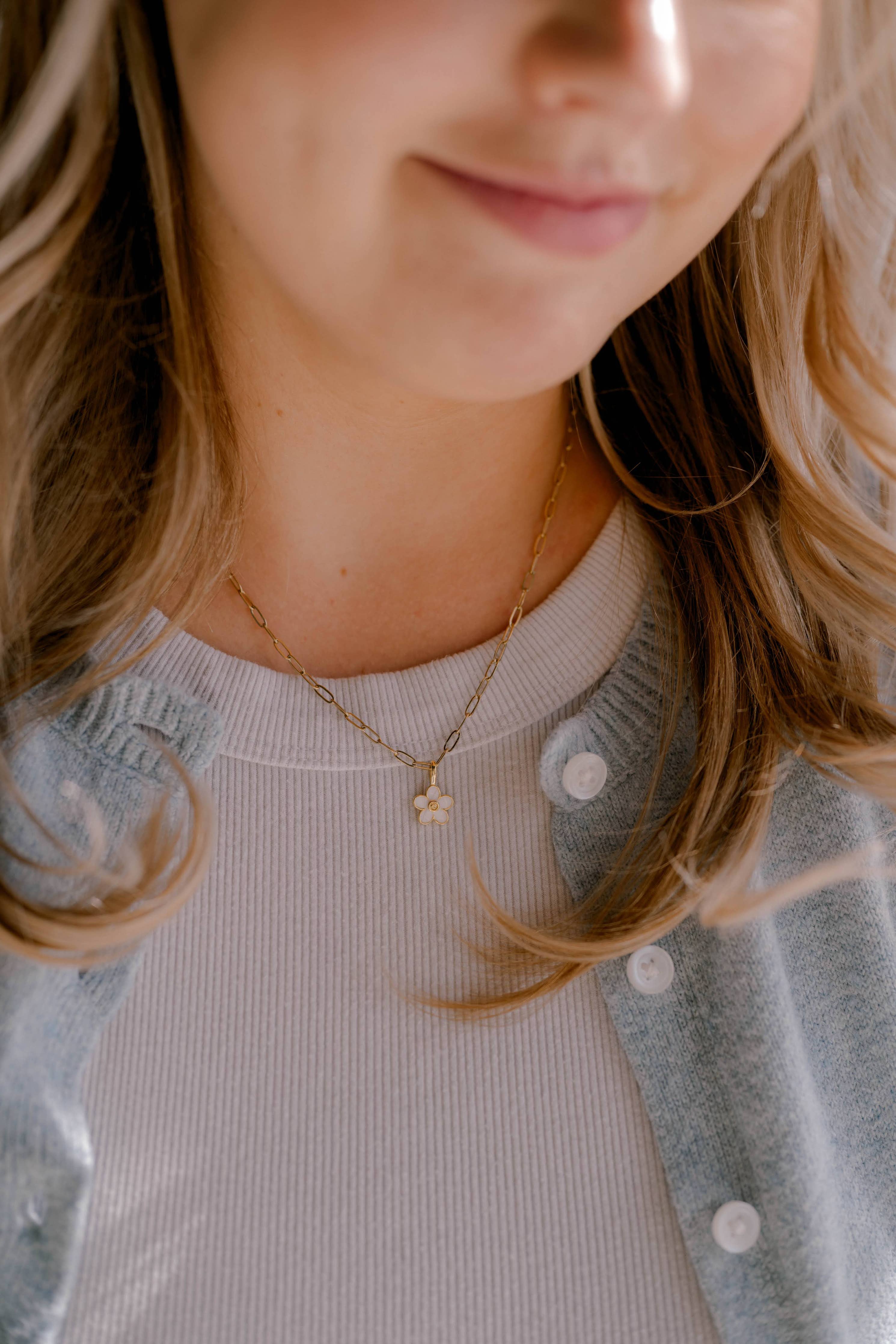 Consider The Wildflowers Charm Necklace