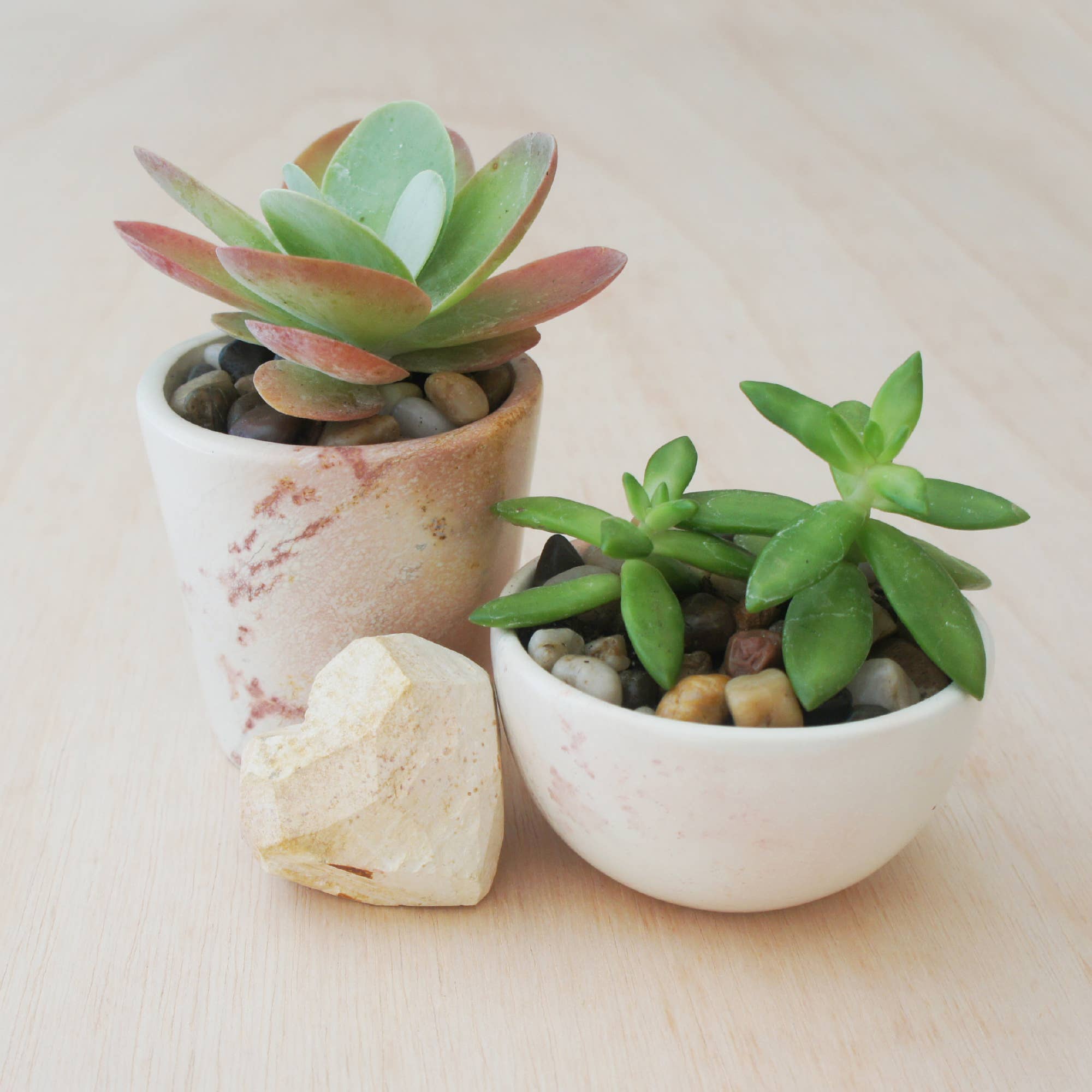 Natural Round Planter