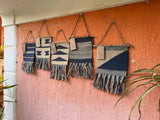 Blue + Gray Wall Hanging