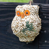 Solid Owl Bird Feeders Outdoor Ornaments