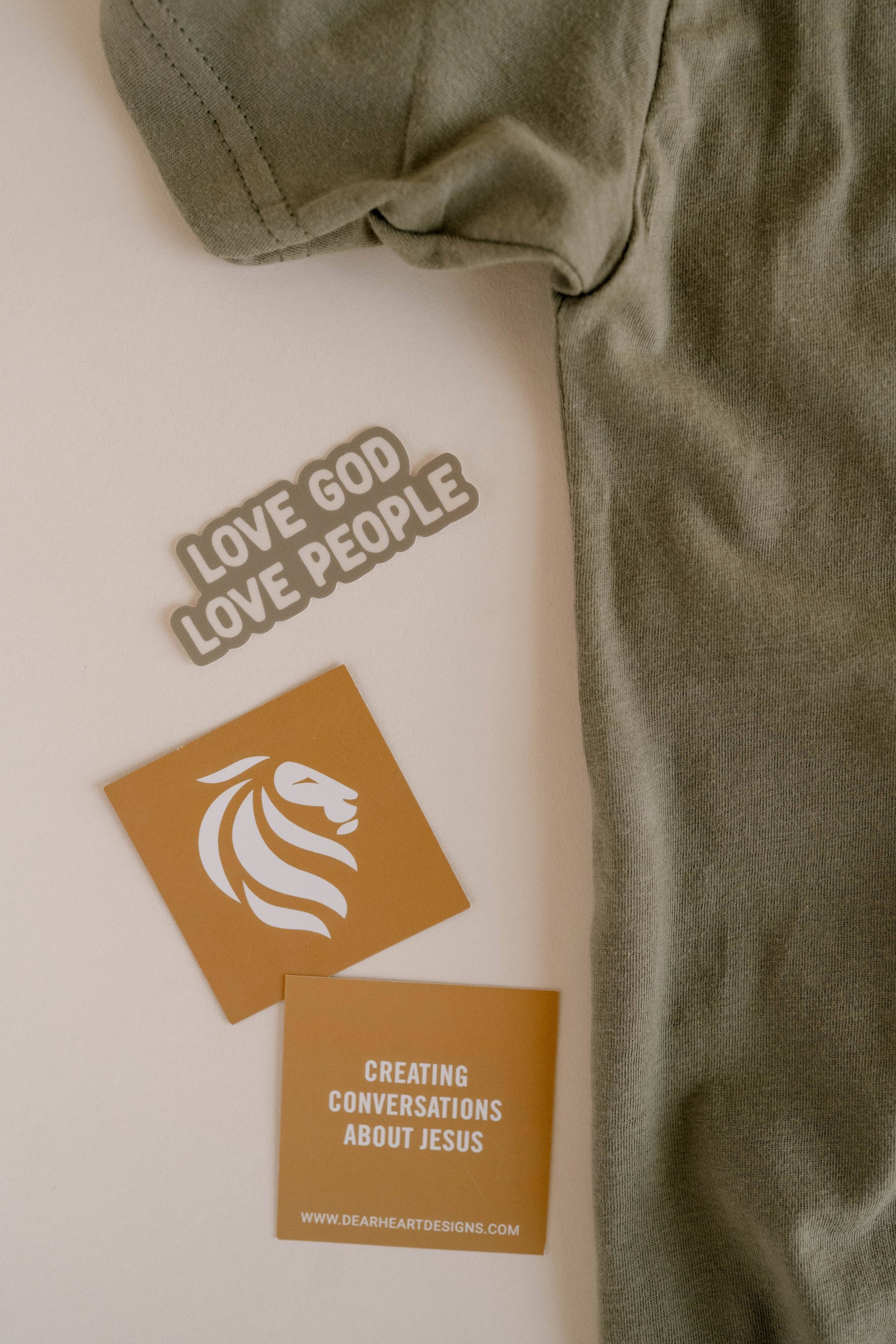 Love God Love People Sticker - Mens l Christian Sticker