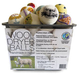 Cute Animals: Eco Wool Dryer Balls Fair Trade