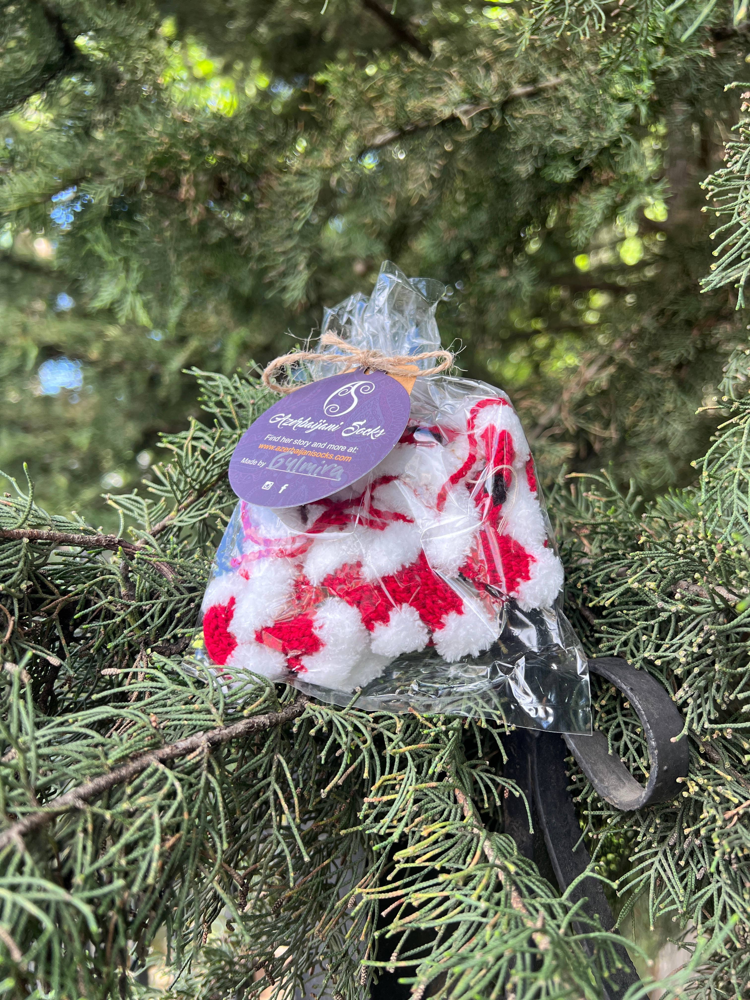 Santa Sweater Ornaments