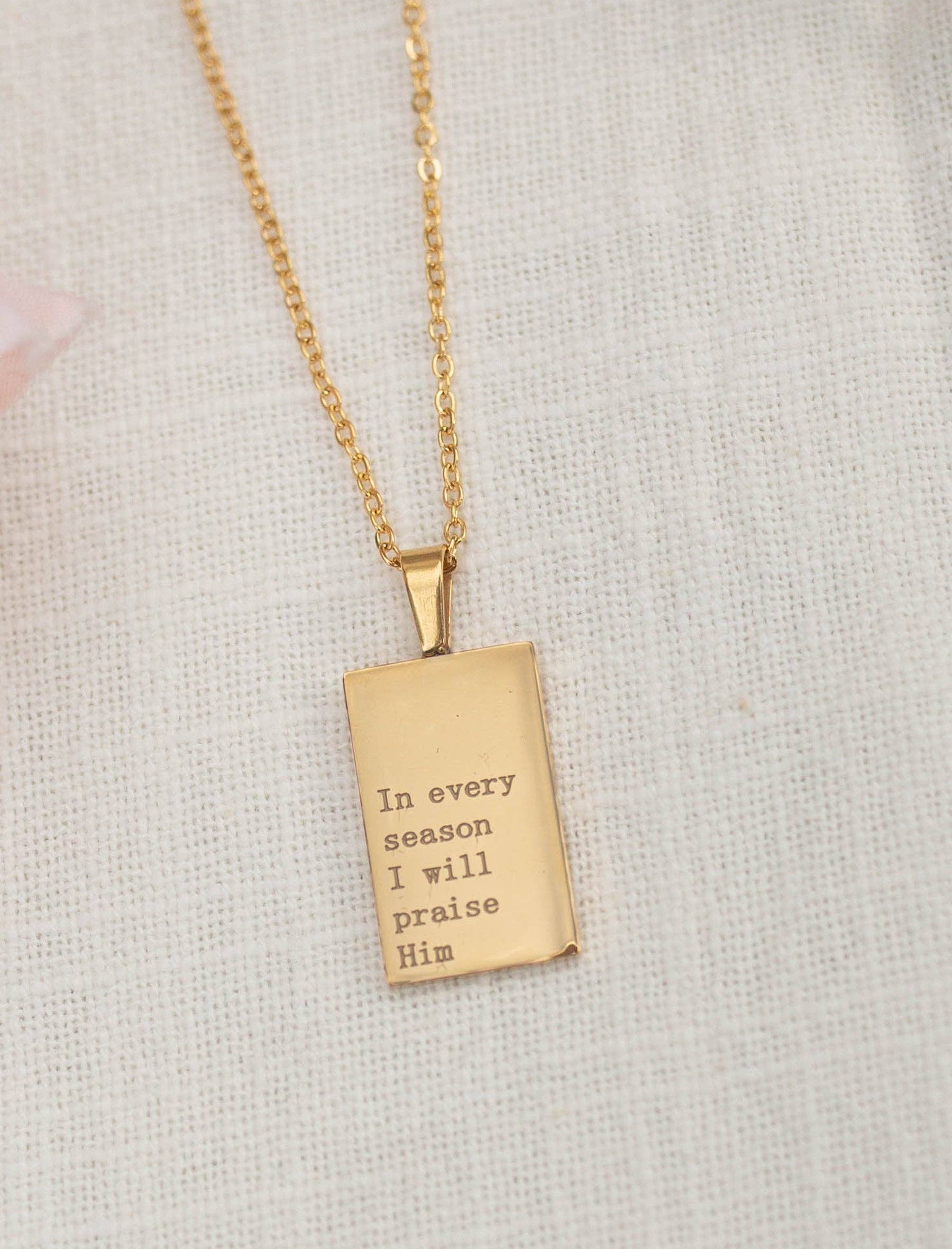 In Every Season 18kt Gold Necklace