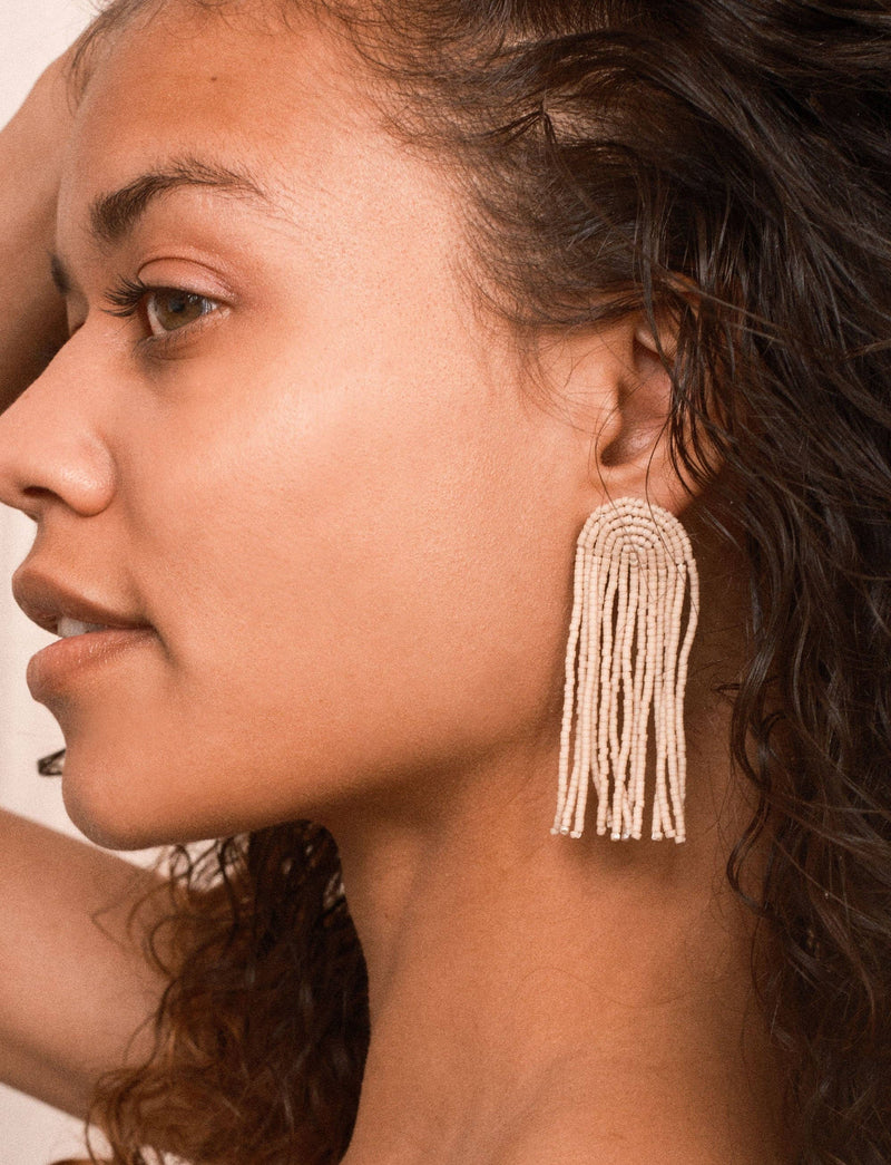 Kuota Arch Earrings - Ivory