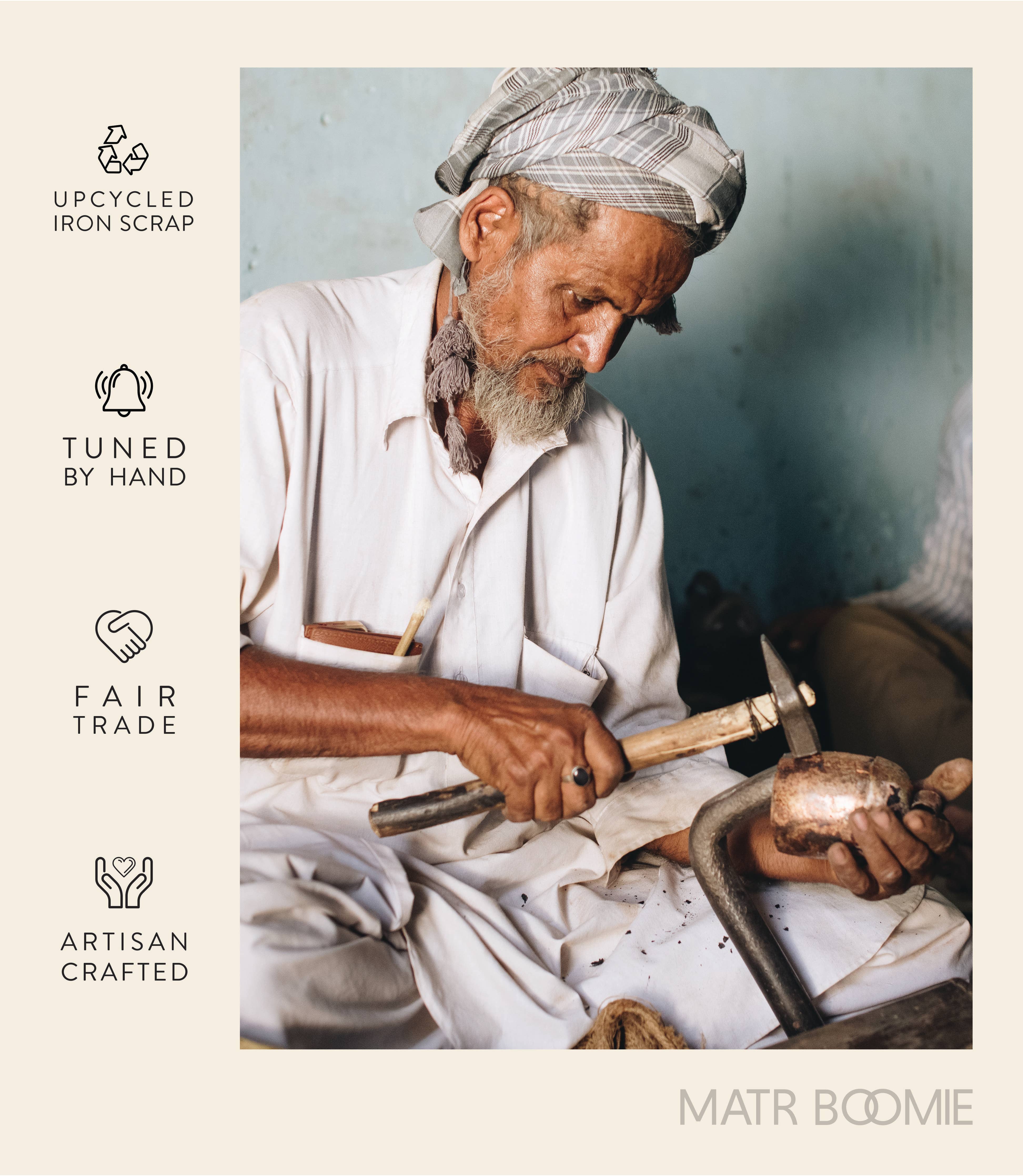 Mitra Hummingbird Lily Wind Chime