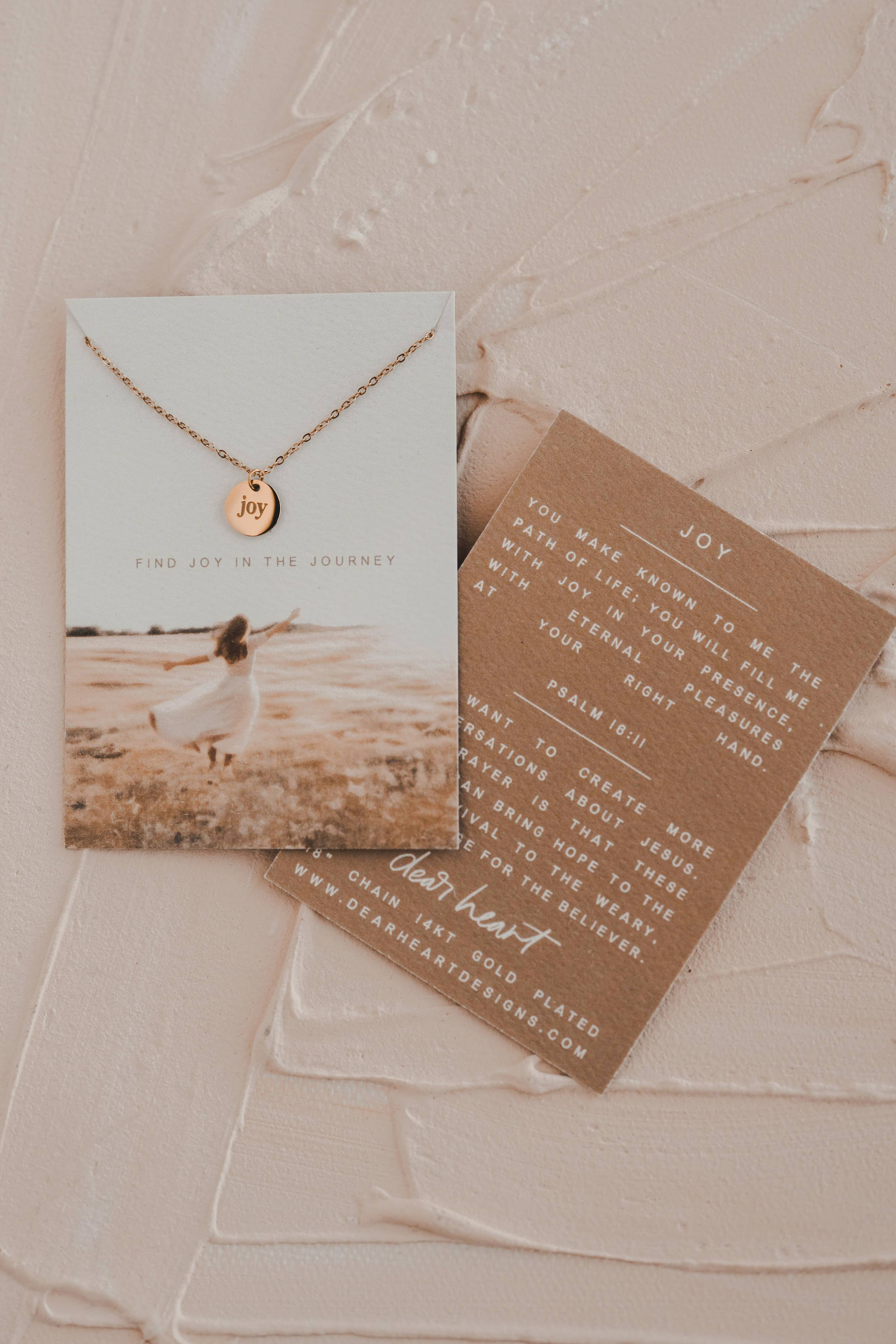 Joy Disc Necklace