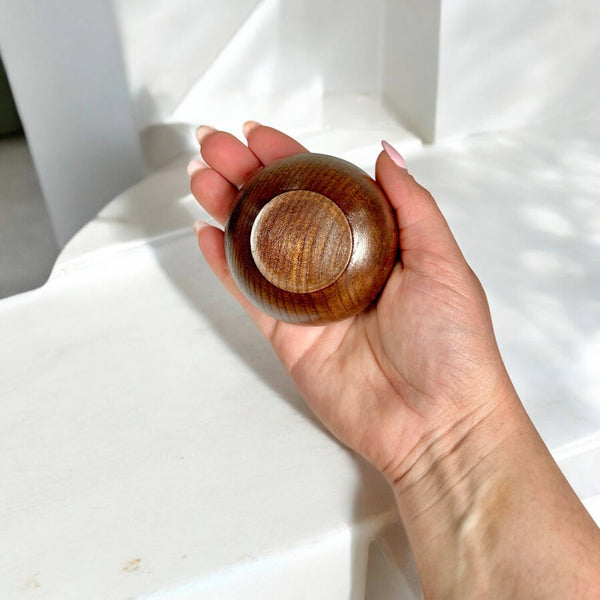Mini Wooden Bowl