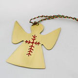 Embroidered Angel Ornament