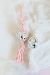 Pink Disco Ball Ornament