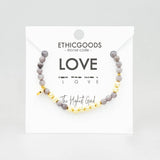 LOVE | Gold Morse Code Bracelet