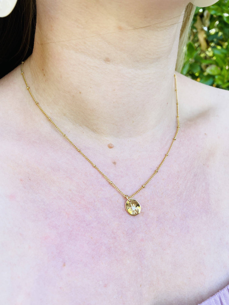 Celestial Star Pendant Necklace