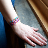 Flower Bracelet- colors vary