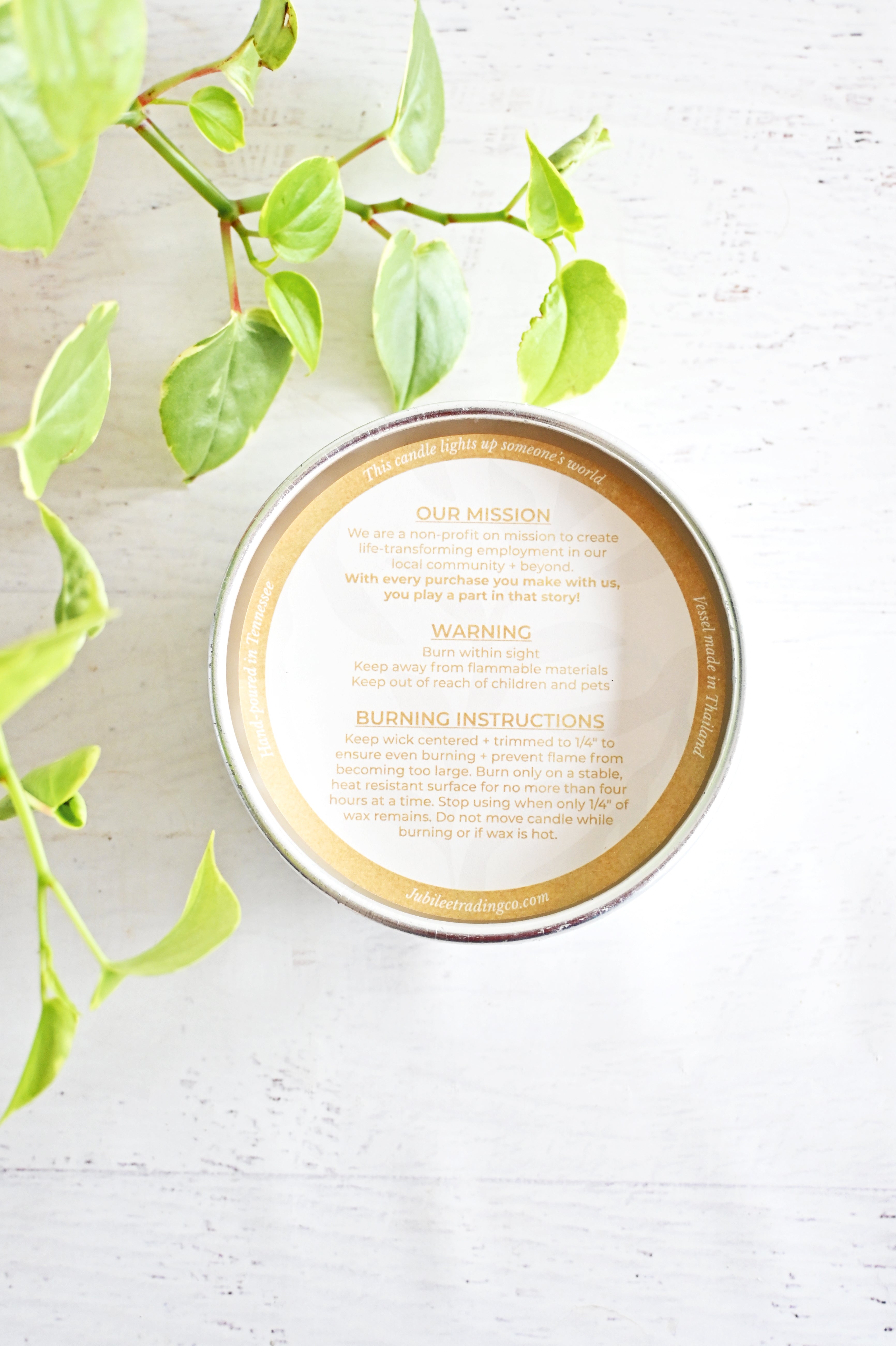Tonka + Oud Candle