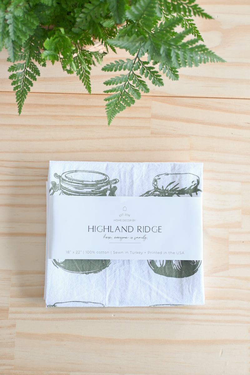 Pickle Tea Towel