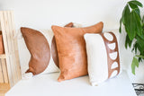 Reversible Leather Pillow