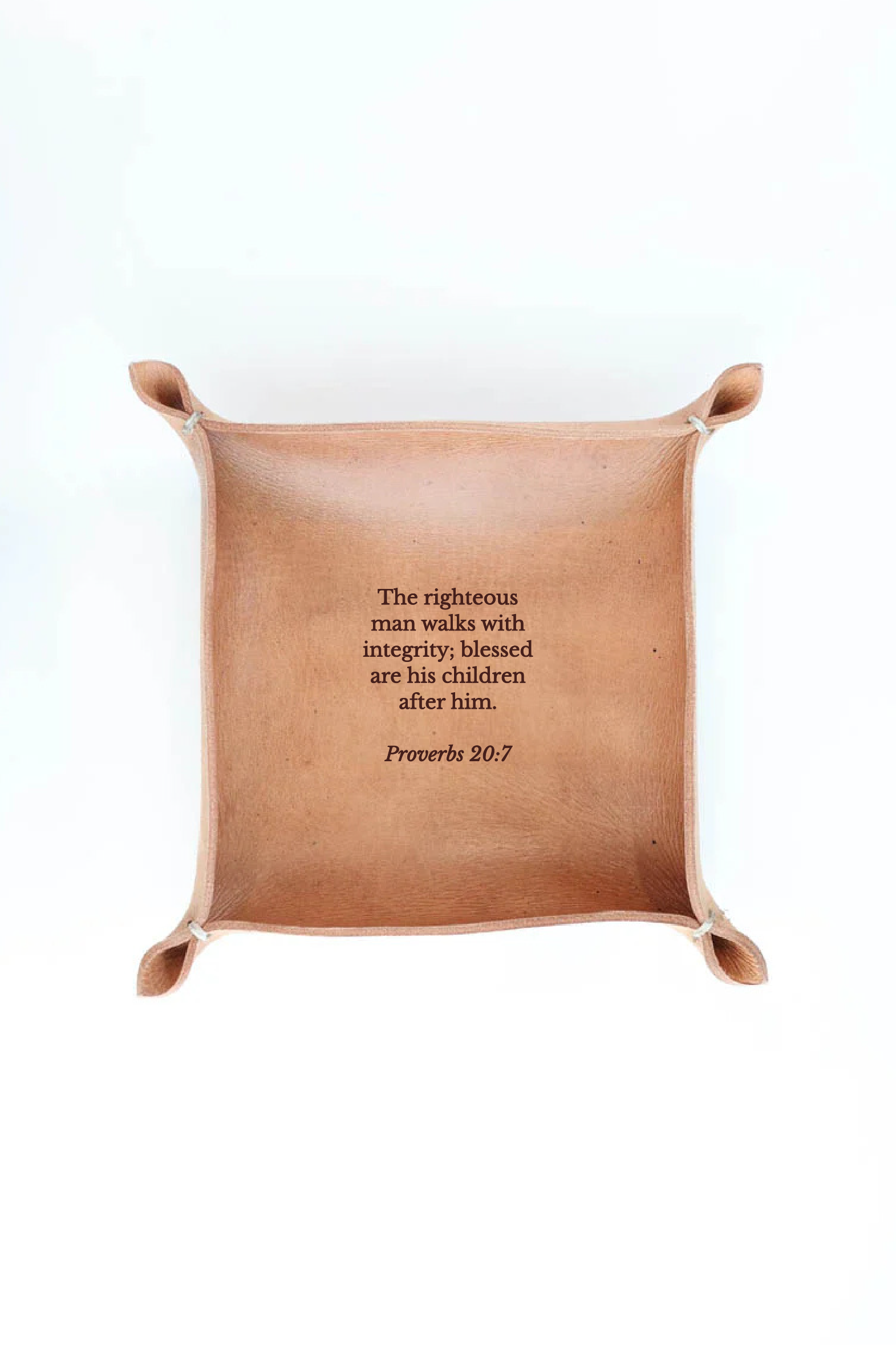 Father's Day Proverbs Juniper Valet Tray