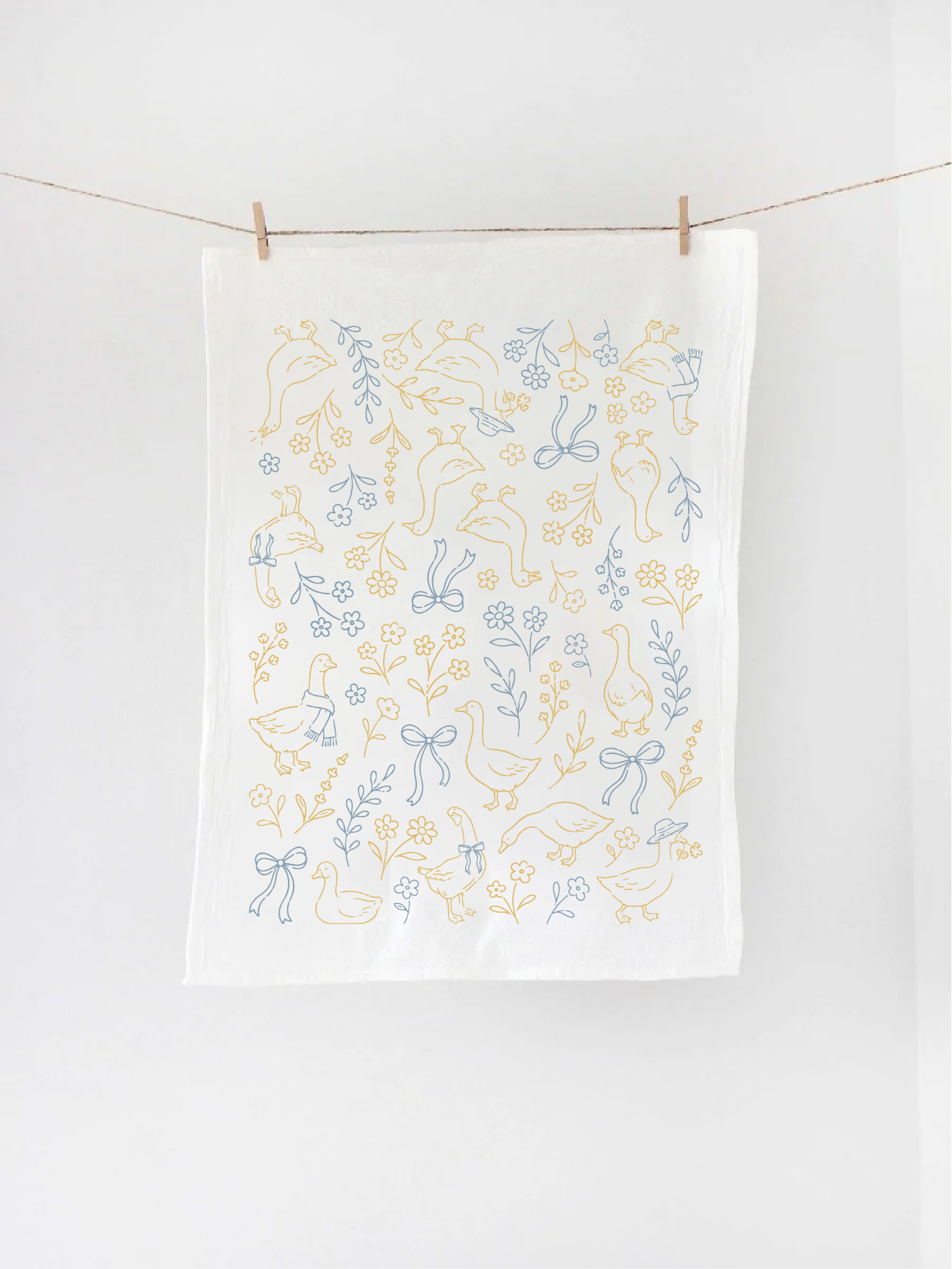 Goose Tea Towel