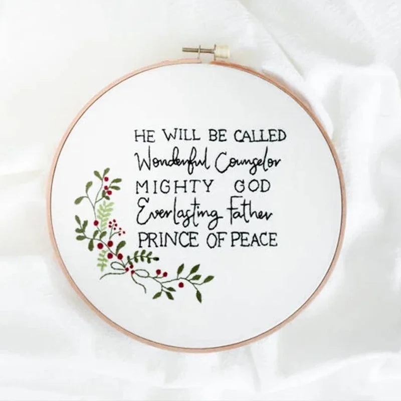 Prince of Peace Large Embroidery Hoop