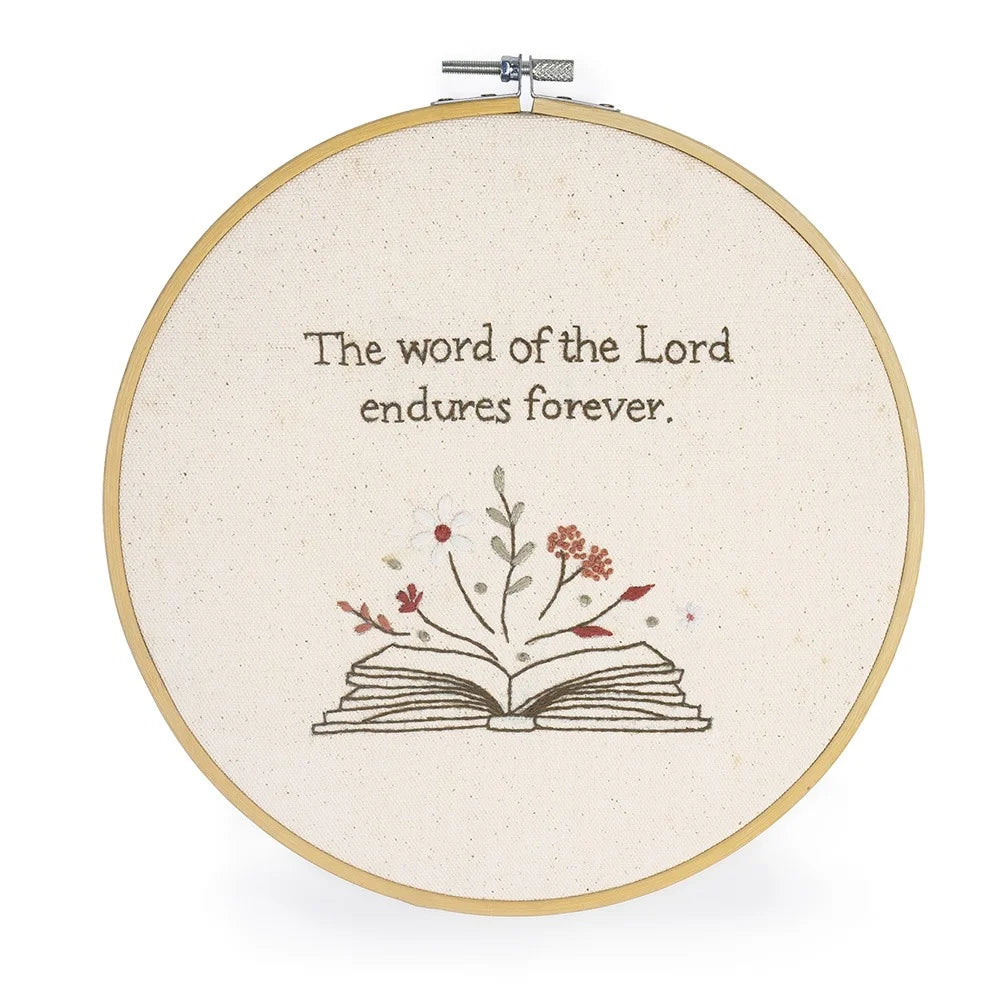 Word of the Lord Large Embroidery Hoop
