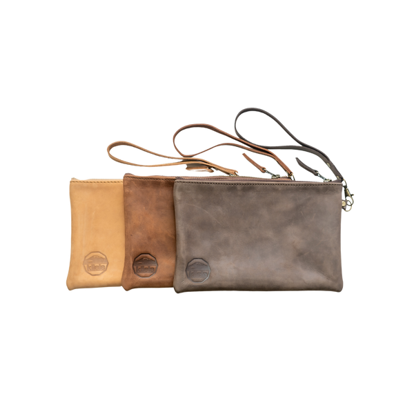 The Leather Clutch