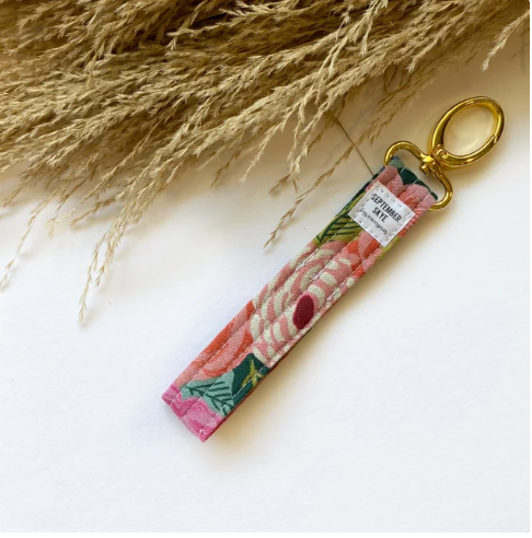 Key fob / key chain / rifle paper fabrics