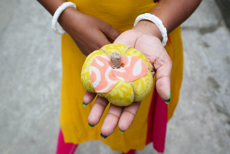 Small Saree Pumpkin