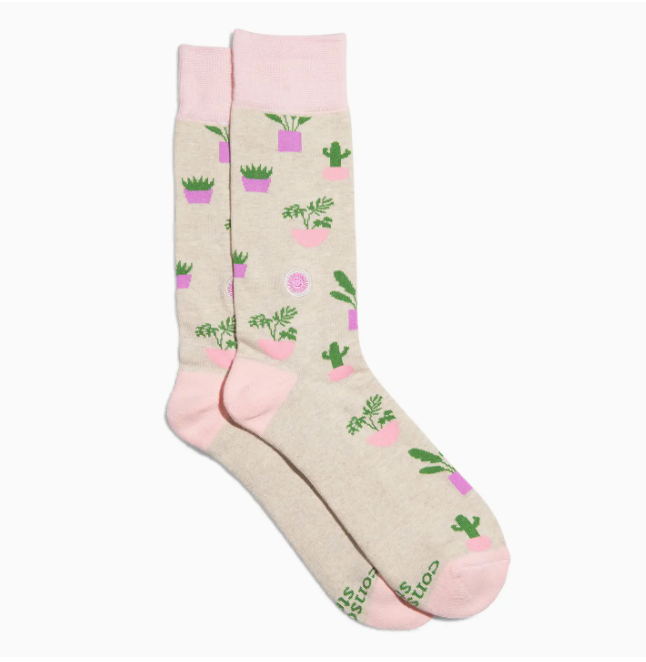 Plants-Socks that Support Mental Health