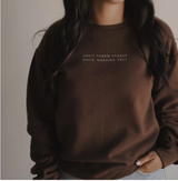 Can't throw Stones Pullover