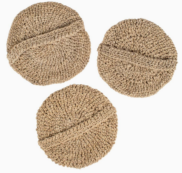 Hemp Kitchen Scrubber (Set of 3)