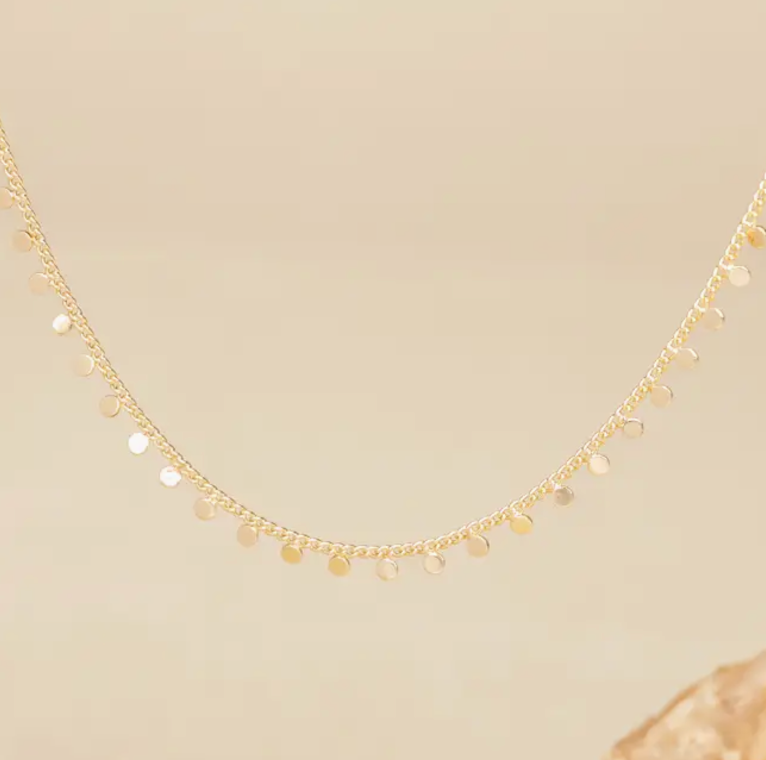 Joyful Radiance Necklace in gold