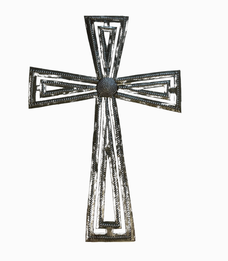 Decorative cross wall art